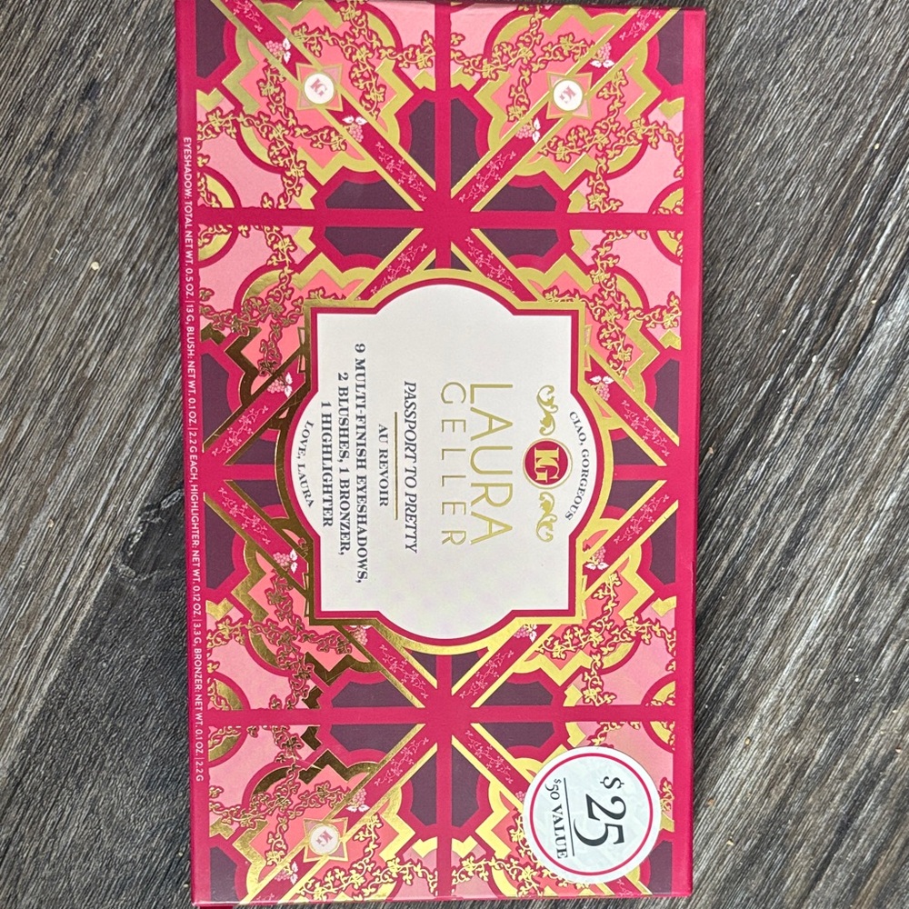 Laura Geller Vibrant Pink and Gold Palette